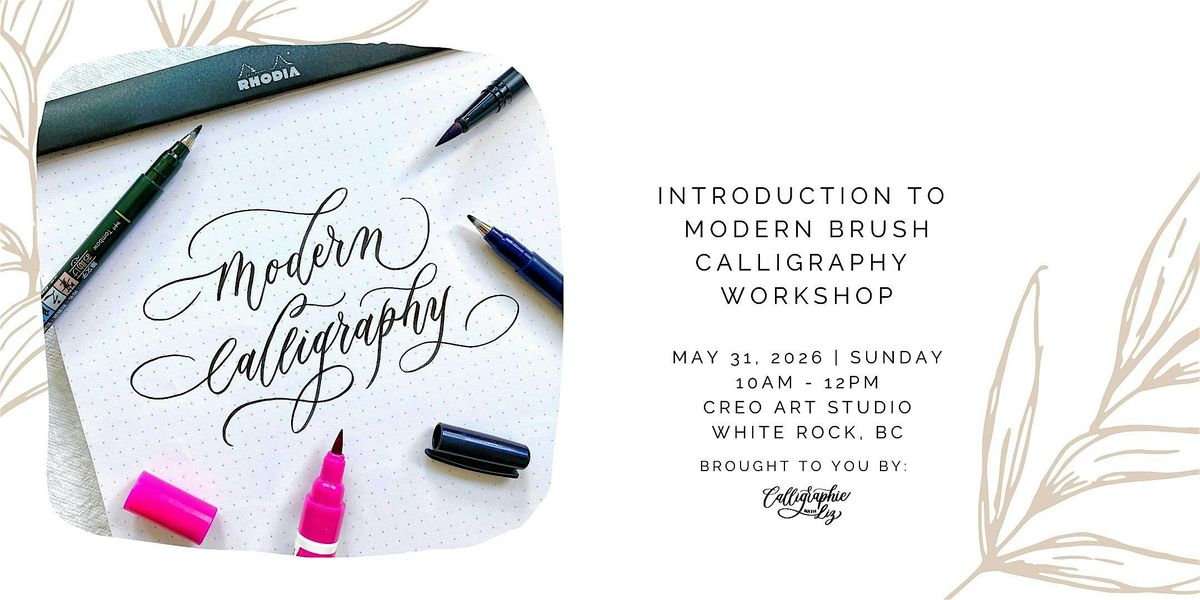 Introduction to Modern Calligraphy Workshop