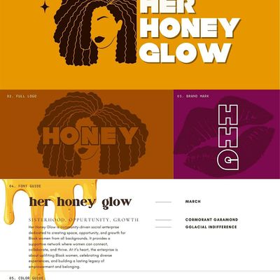 Her Honey Glow