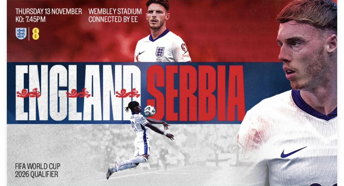 ENGLAND VS SERBIA , FANZONE , ENTRY WITH WEMBLEY STADIUM TICKETS ONLY