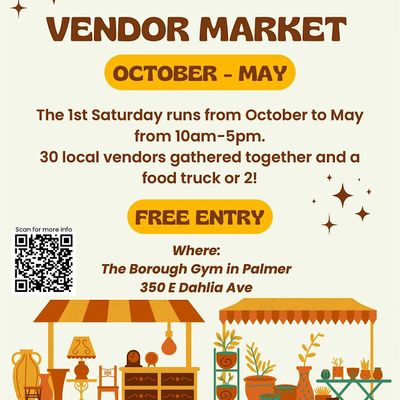 1st Saturday Vendor Market