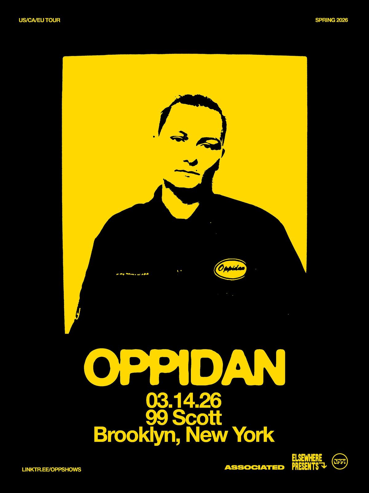 Elsewhere & Associated Present: Oppidan @ 99 Scott