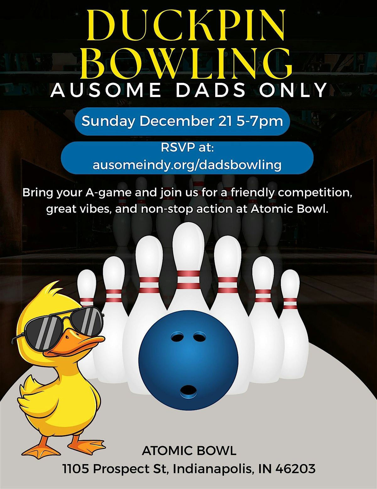 Ausome Dads Duckpin Bowling