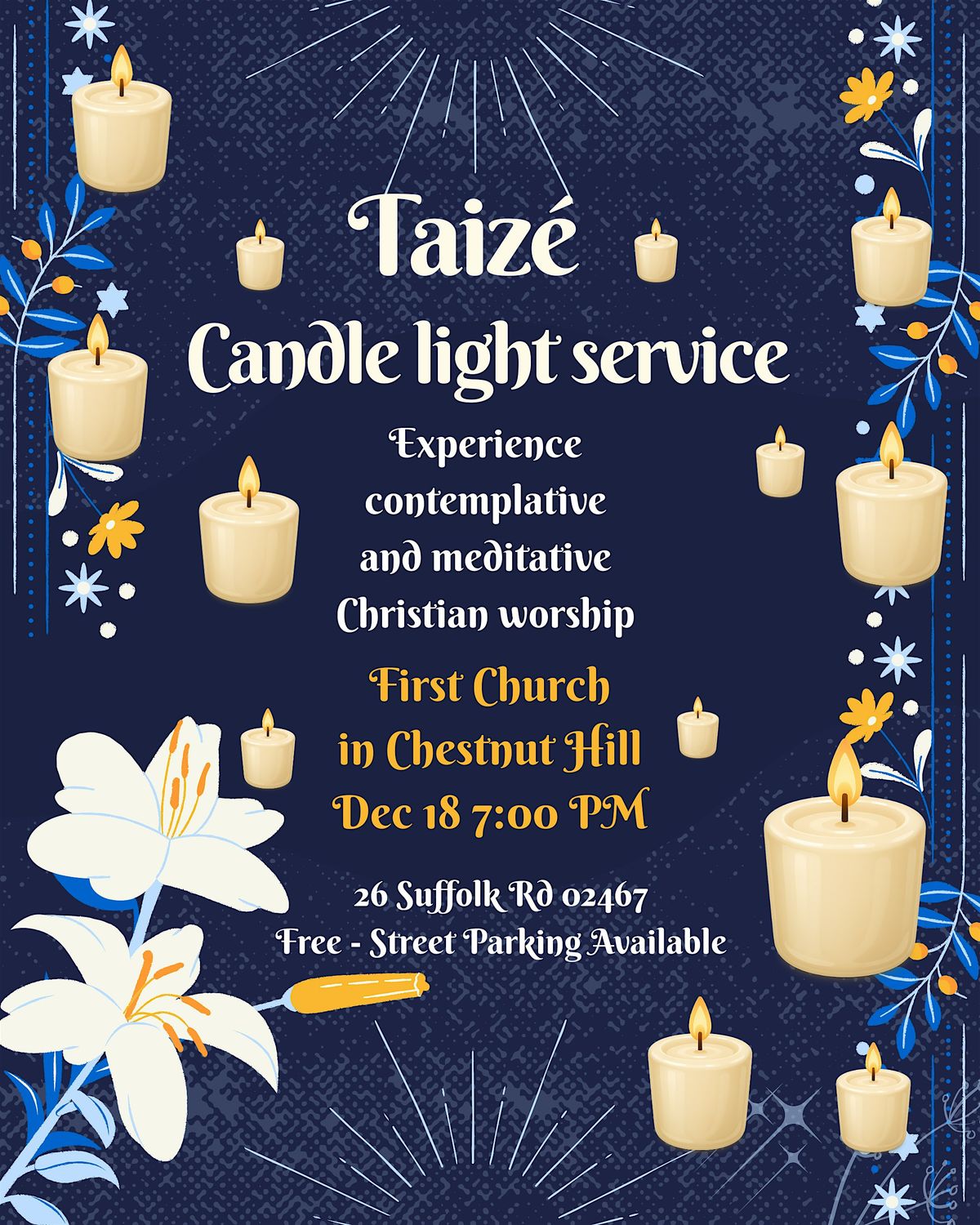 Taiz\u00e9 - Musical Contemplative Service