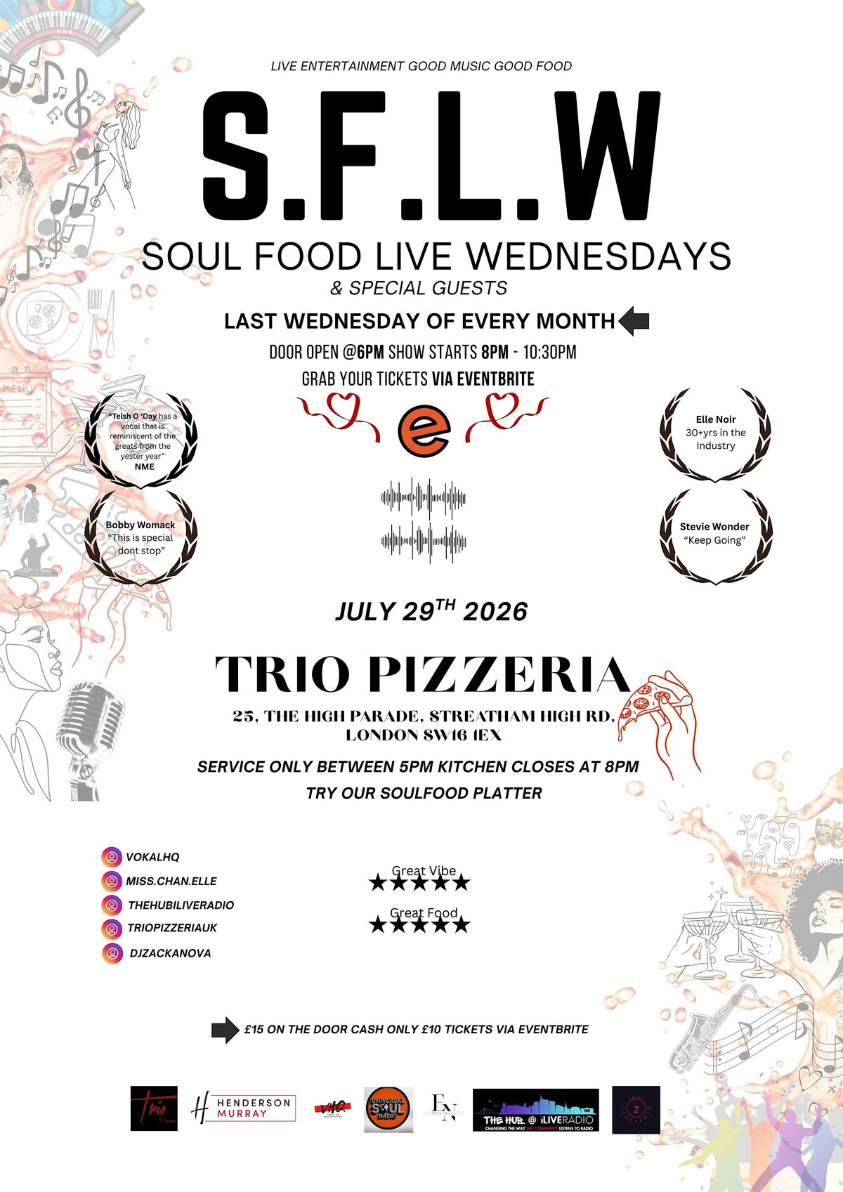 soulfood live wednesdays
