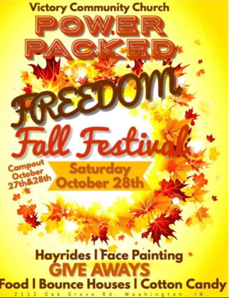 Freedom Fall Festival Victory Community Church Washington October