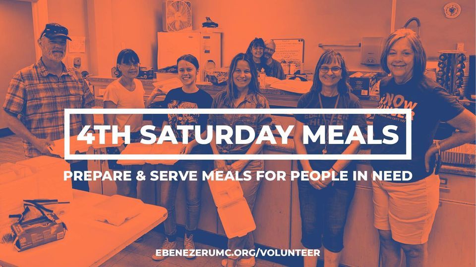 Fourth Saturday Meals | Fredericksburg United Methodist Church | June ...