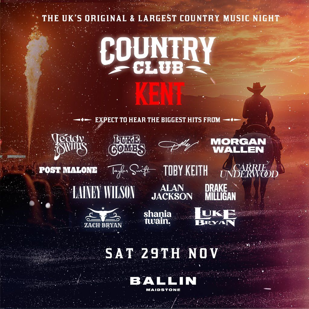 Country Club - Indoor Country Music Festival - Kent