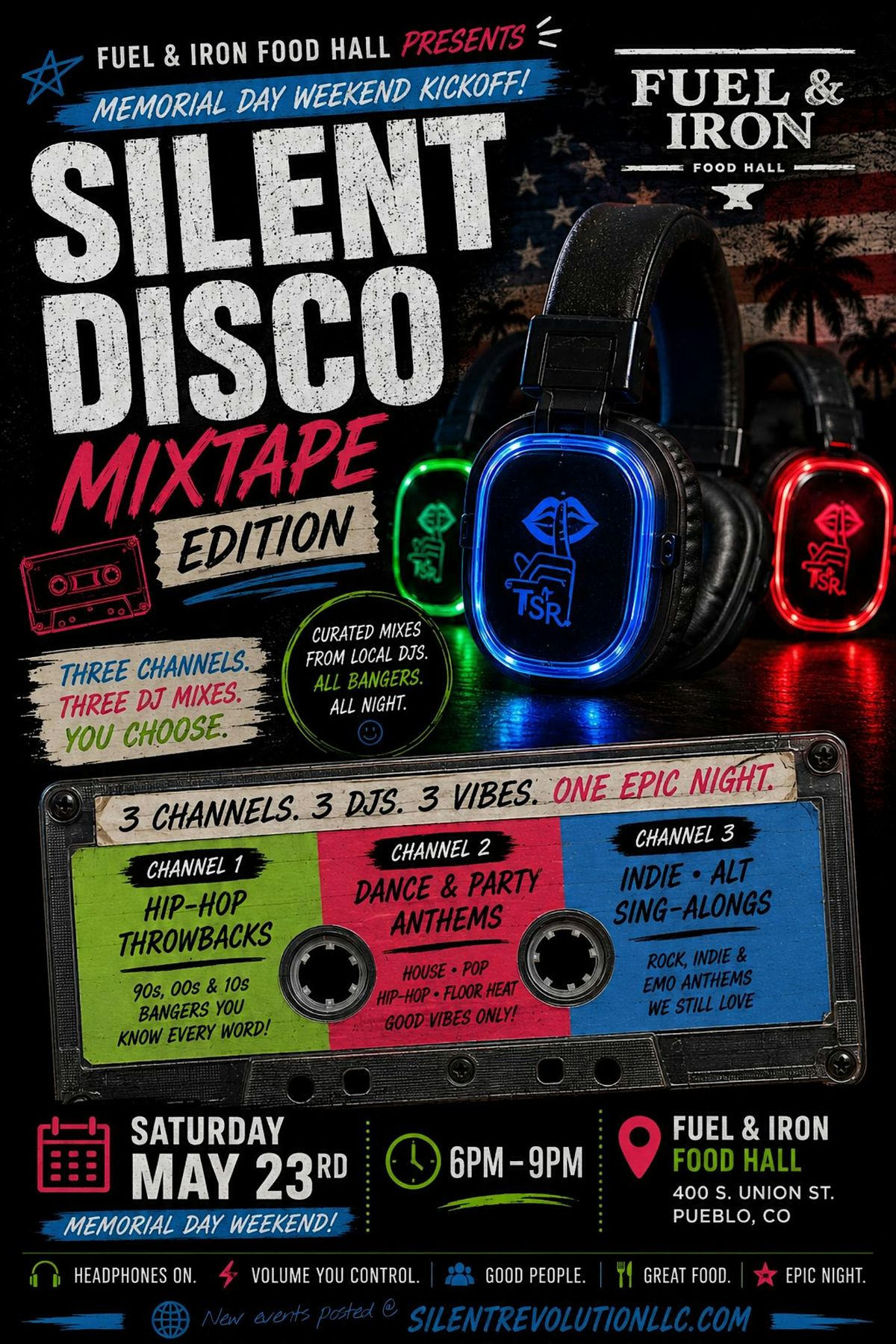 Fuel & Iron Silent Disco: Mixtape Edition