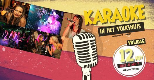 Karaoke @ het Volkshuis