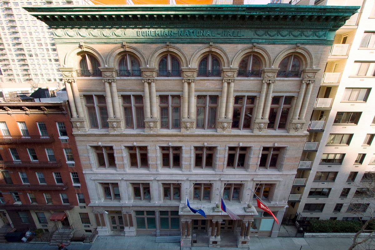 /walking tours/ Bohemian National Hall in Open House New York 2024