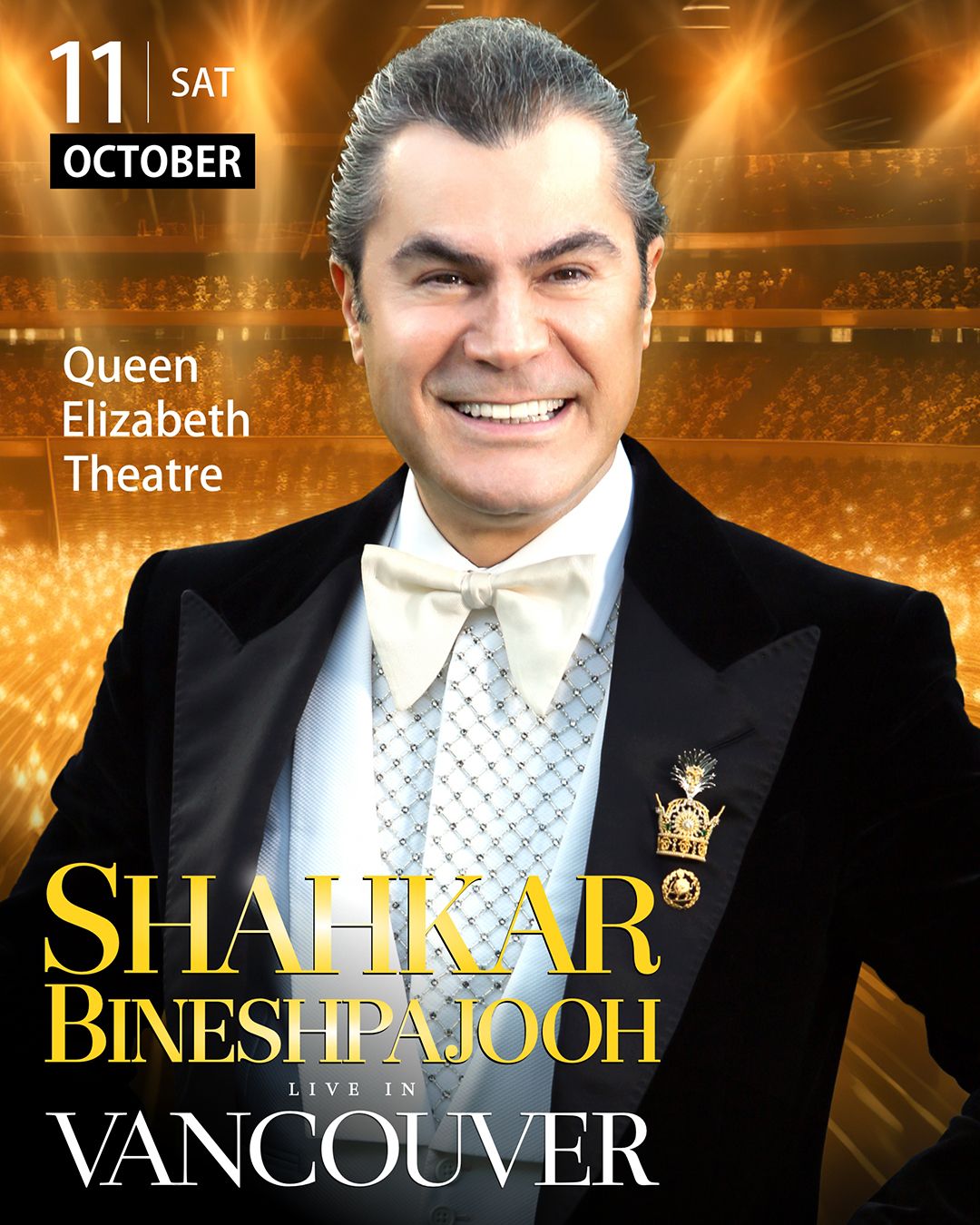 Dr. Shahkar Bineshpajooh at Queen Elizabeth Theatre - Vancouver