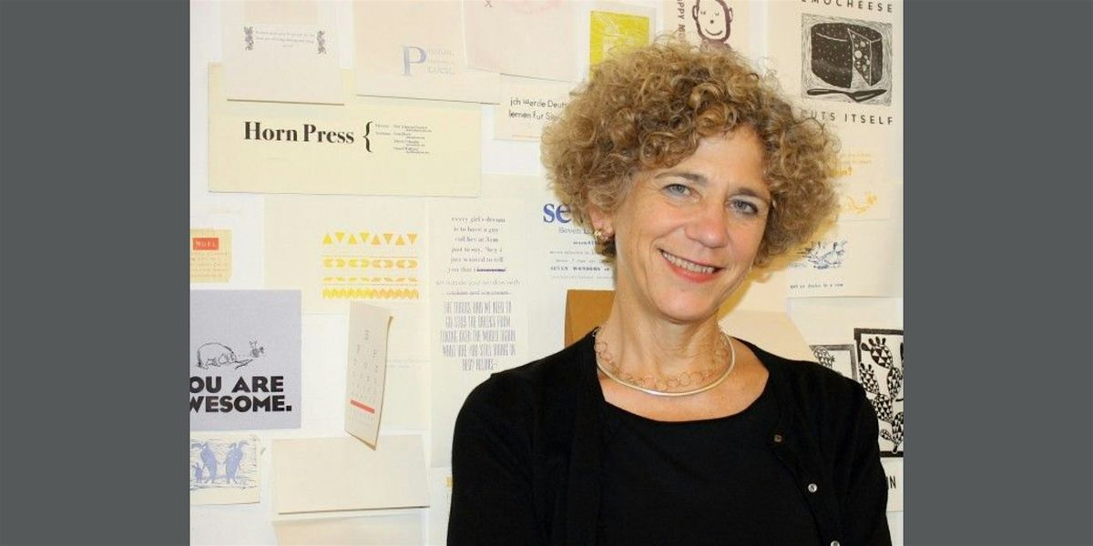 Artist Talk with Johanna Drucker