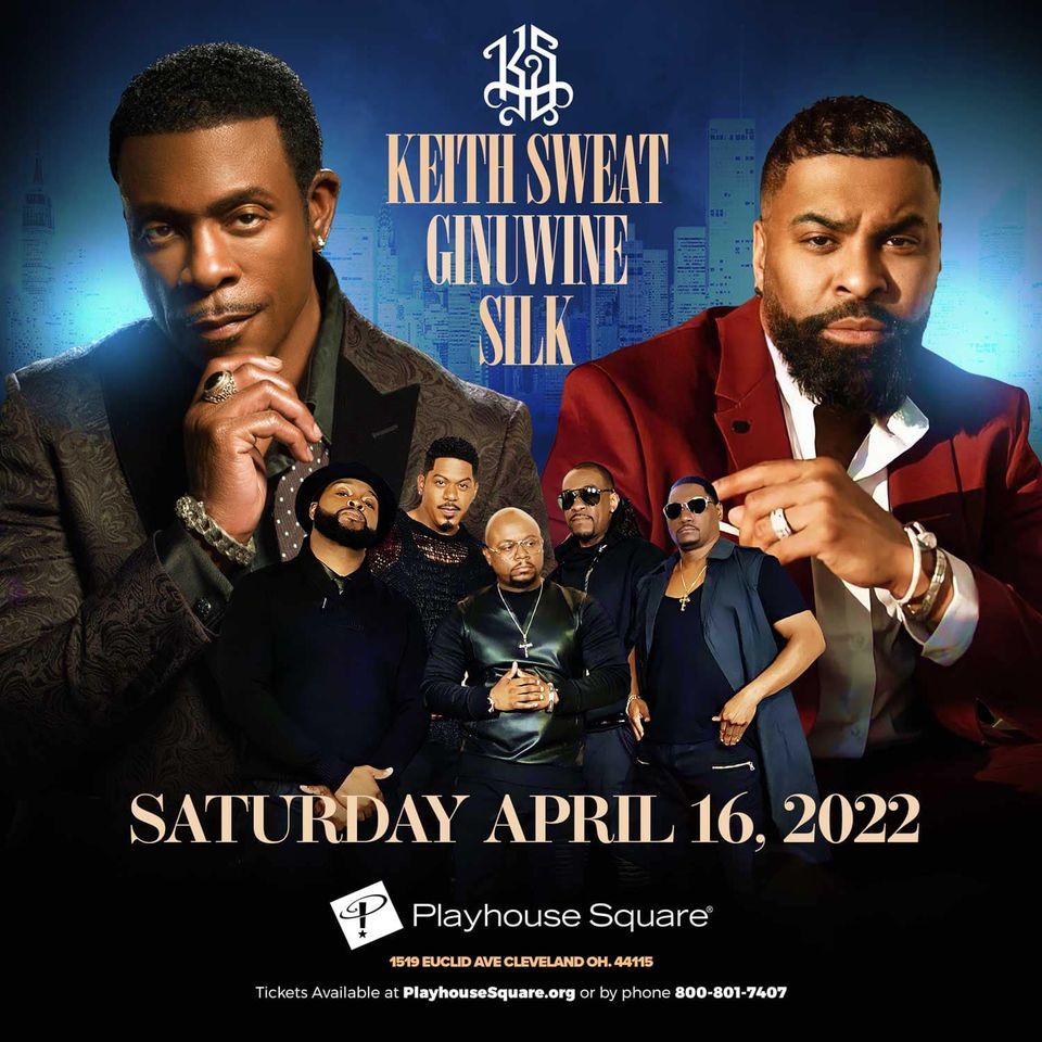 Keith Sweat with Special Guests Ginuwine and Silk | online | April 17, 2022