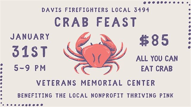 Davis Firefighters Local 3494 Crab Feast