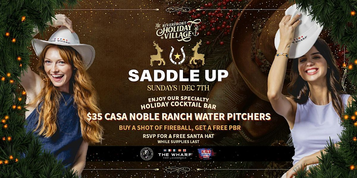 Riverfront Holiday Village: Saddle Up Sundays