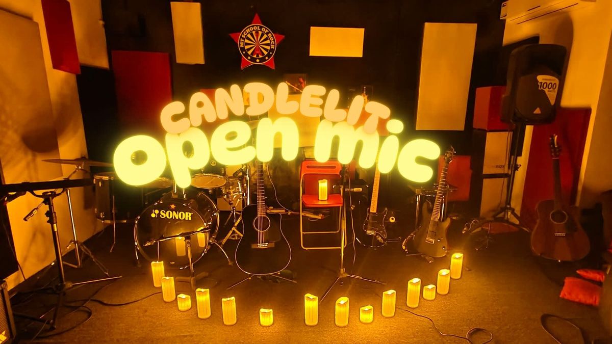 OPEN MIC: CANDLELIT GLOW AND FLOW