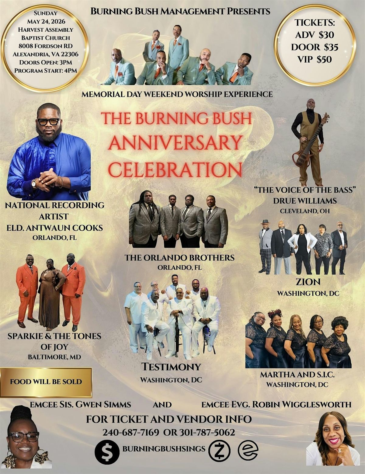 The Burning Bush Anniversary Celebration