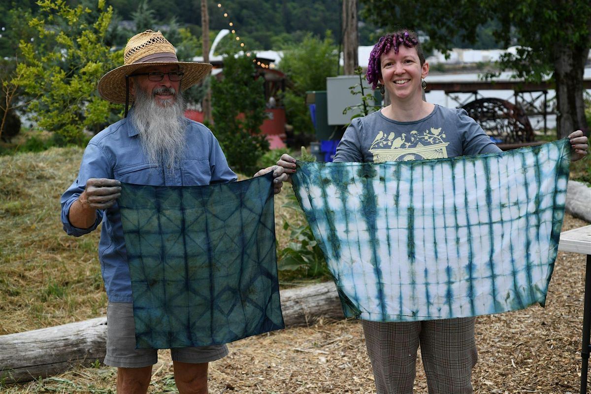 Dyeing Blue with Woad