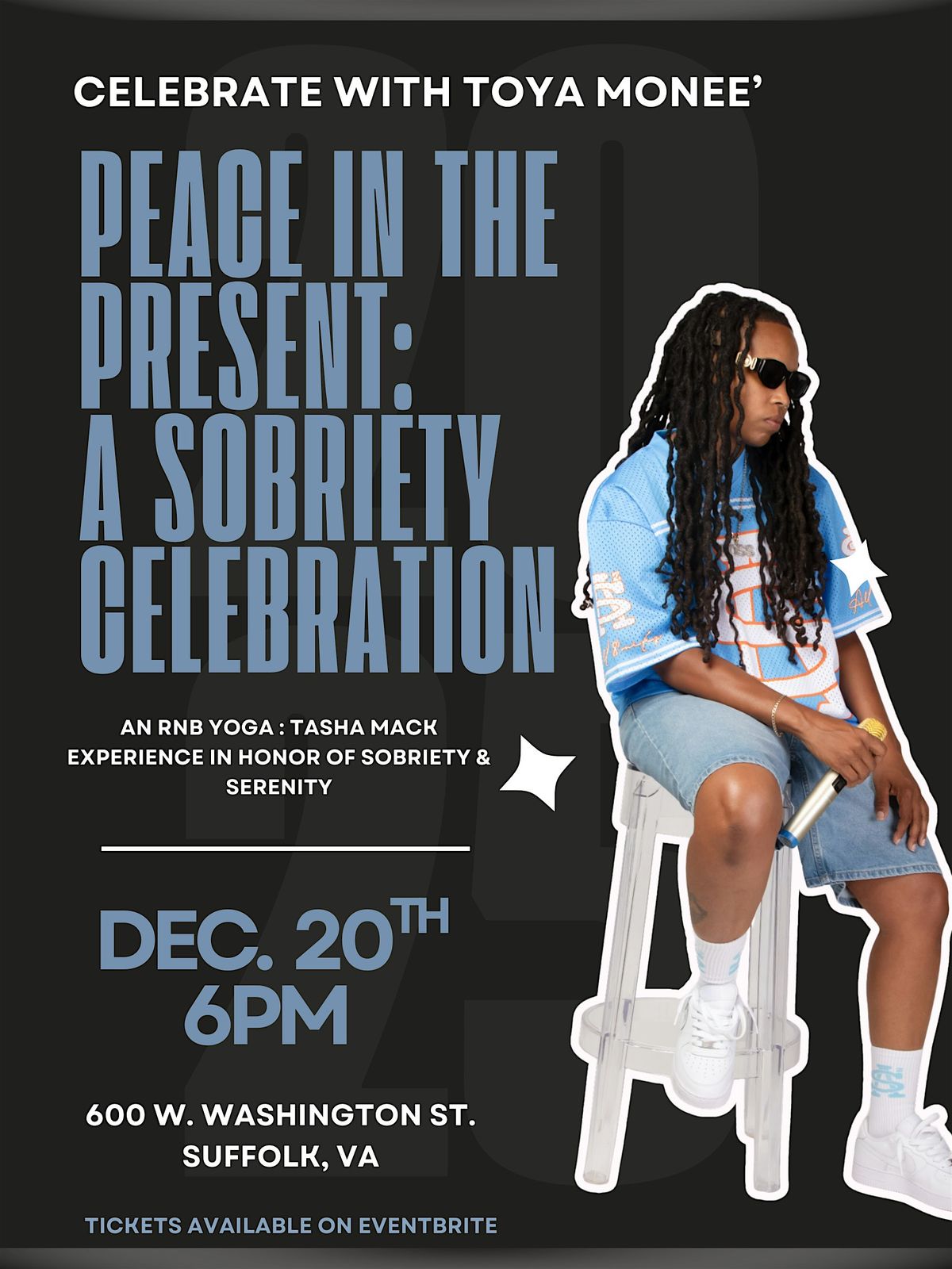 Peace In The Present: A Sobriety Celebration (A Yoga Experience)