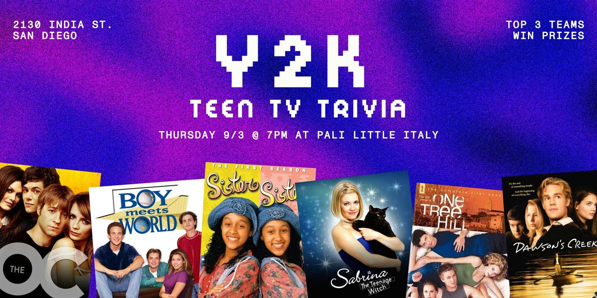 Y2K Teen TV Twisted Trivia