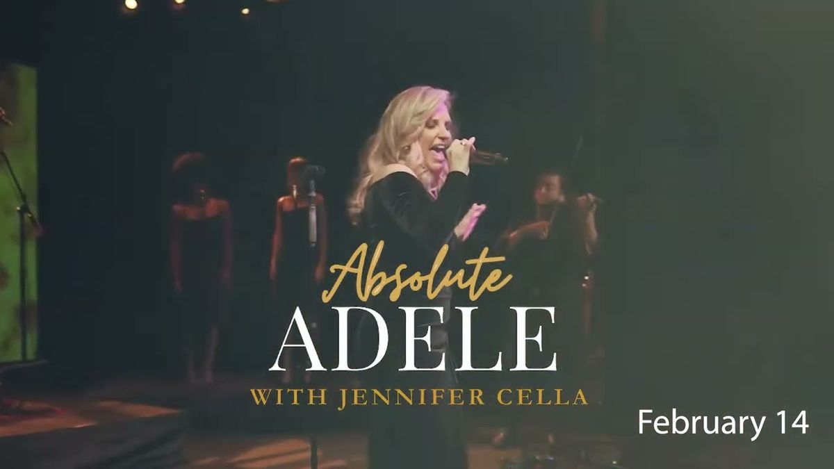 Absolute Adele Tribute With Jennifer Cella