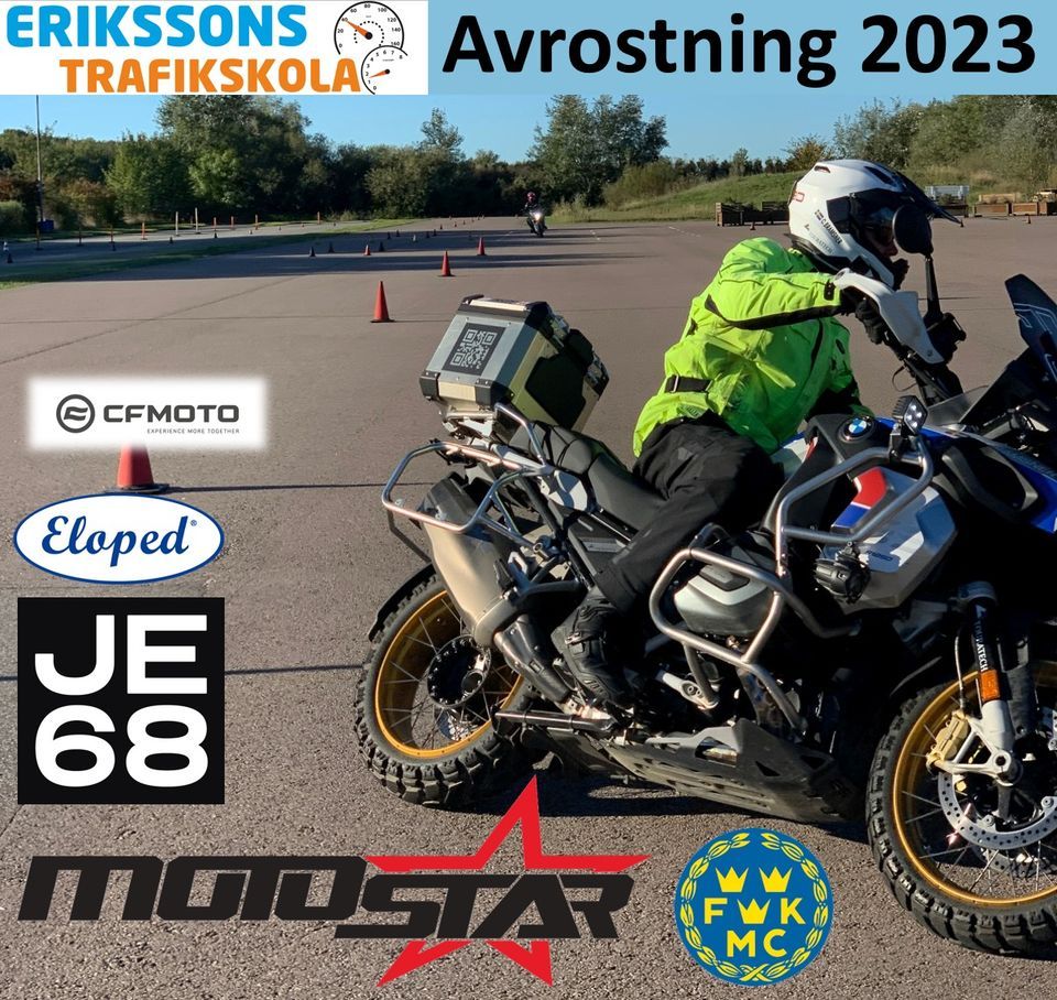 MC-avrostning, prova p\u00e5, provk\u00f6r motorcyklar