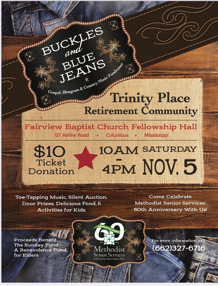 Buckles And Blue Jeans Gospel Bluegrass And Country Music Fundraiser Fairview Baptist Church