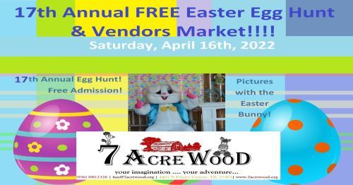 17th Annual FREE Easter Egg Hunt & Vendor Market! | 4401 N Frazier St ...