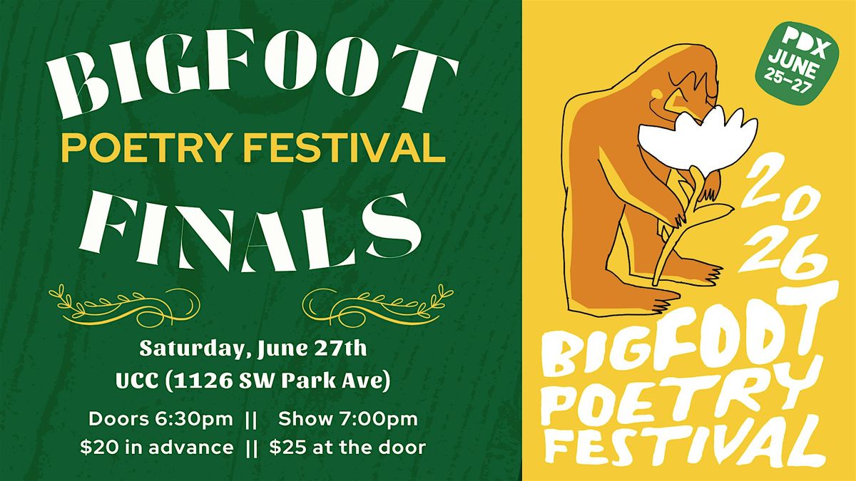 Bigfoot Poetry Festival - 2026 Finals Stage