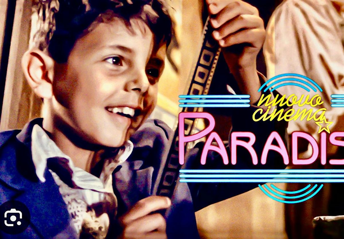 CINEMA PARADISO and ITALIAN EVENING Barrowby Memorial Hall 7pm Tue 9th Nov