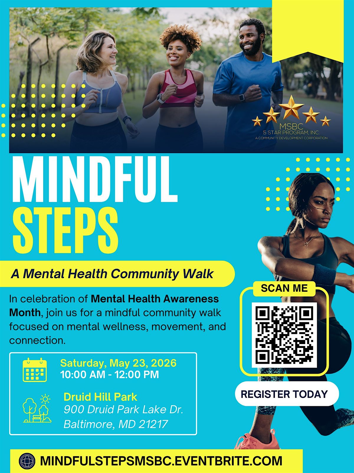 Mindful Steps: A Mental Health Community Walk