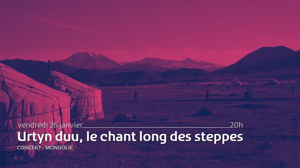 CONCERT - Urtyn duu, le chant long des steppes