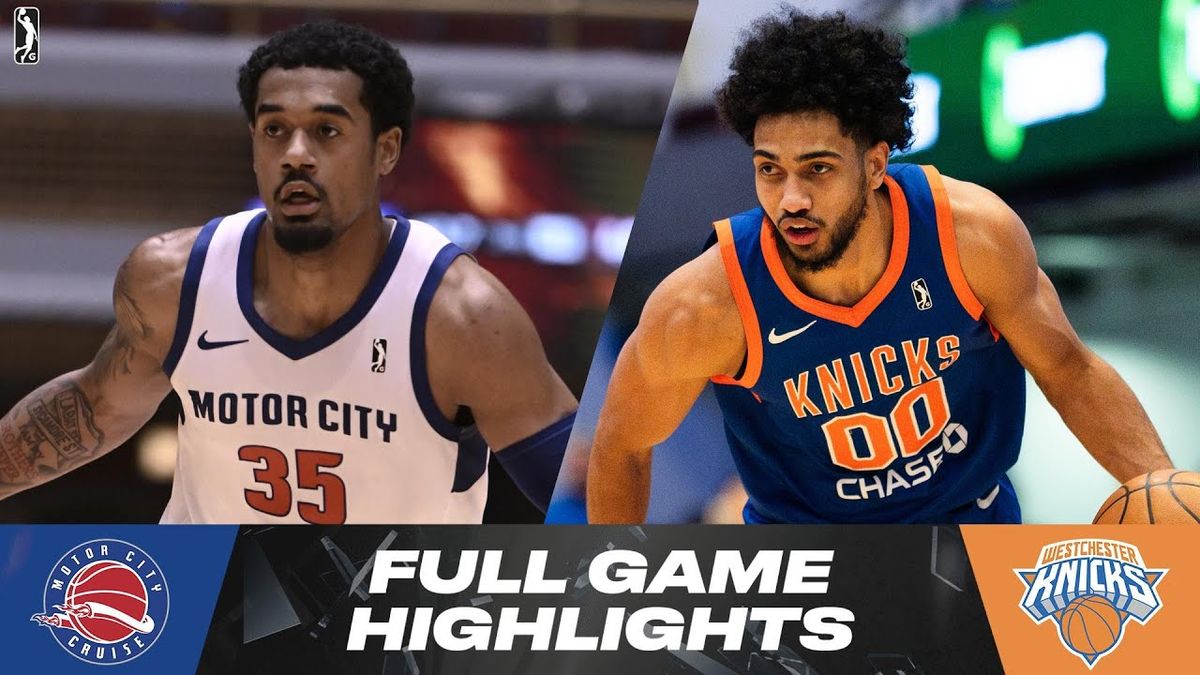 Parking Westchester Knicks at Motor City Cruise