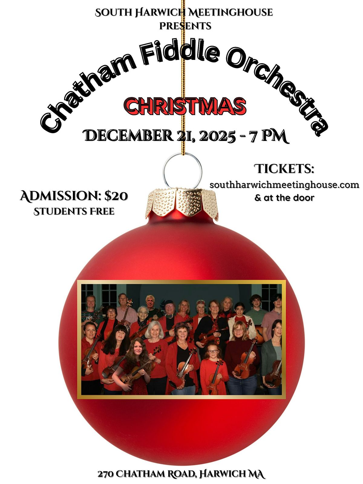 Chatham Fiddle Orchestra Christmas Concert