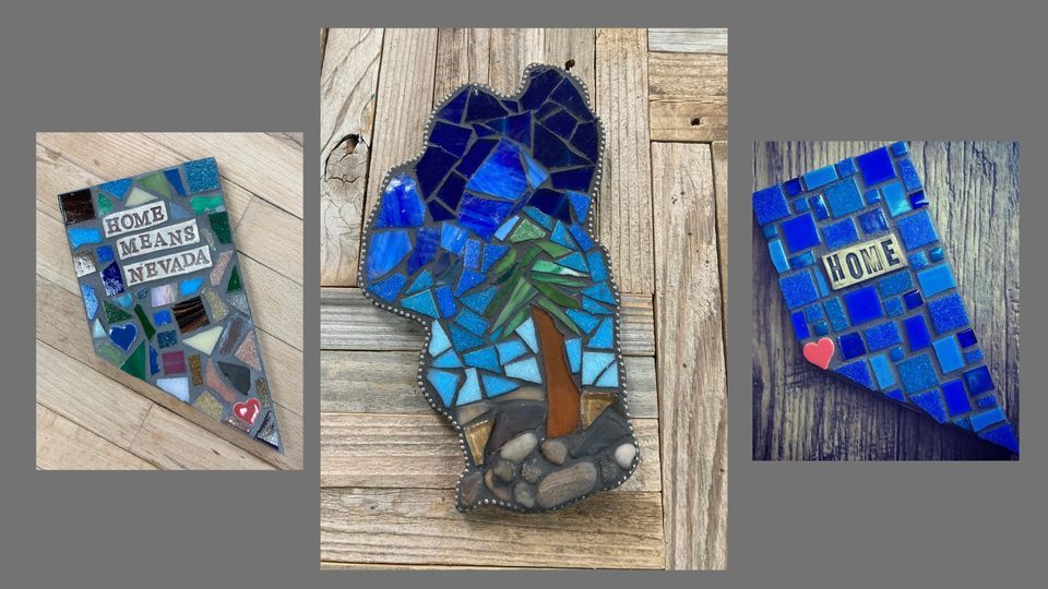 Nevada or Tahoe Mosaic Copper Cat Studio, Sparks, NV October 29, 2022