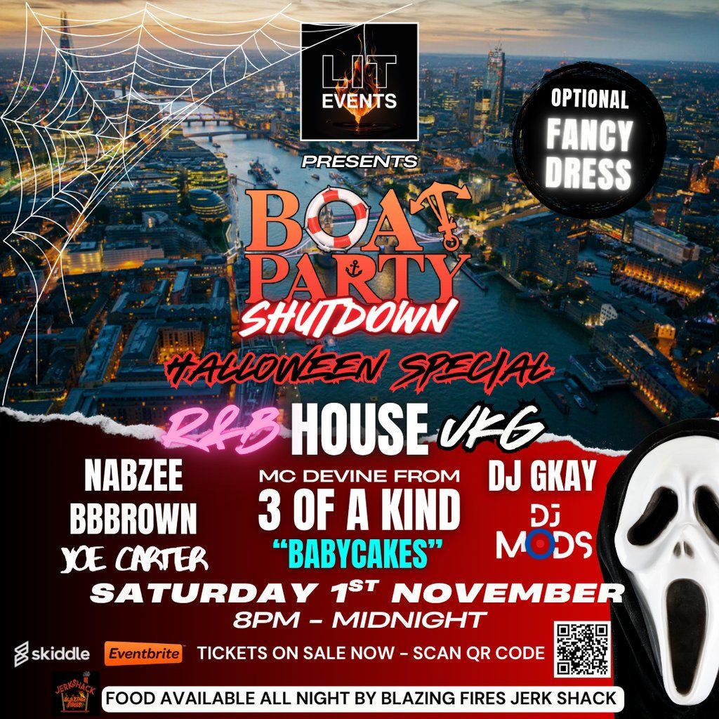 R&B, House and UKG Boat Party Shutdown