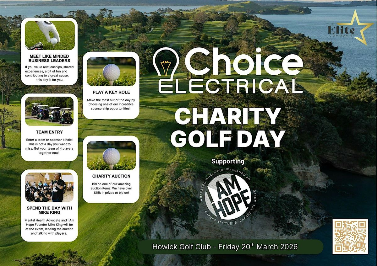 Choice Electrical Charity Golf Day \u2013 Evening Networking Event