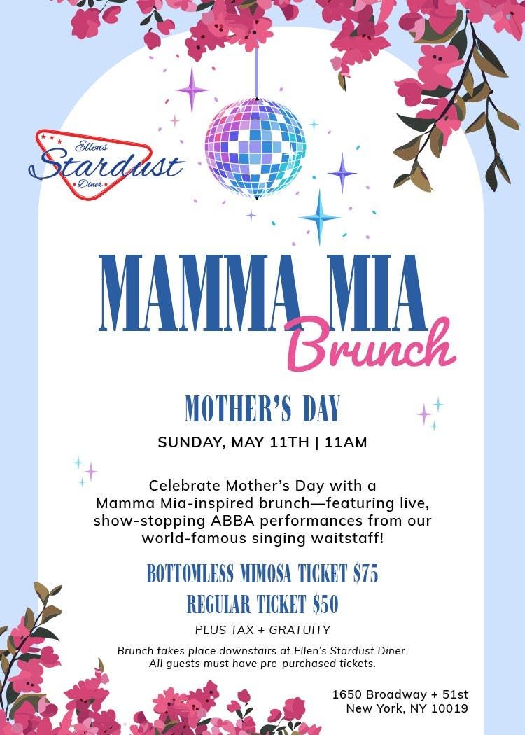 Mamma Mia Brunch at City Winery - Atlanta