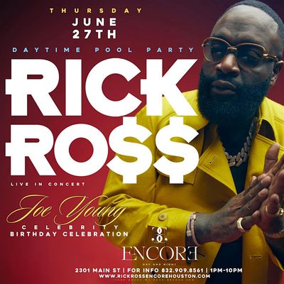 Rick Ross Live @ Encore