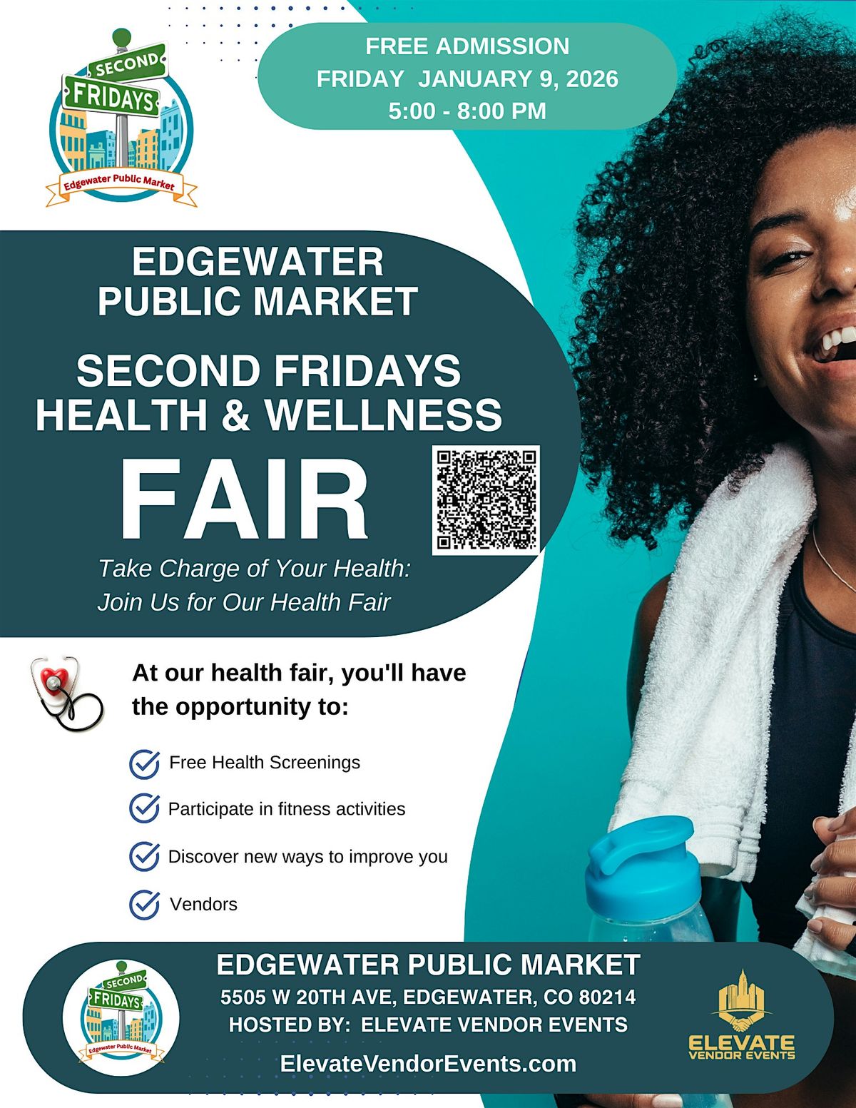 Edgewater Public Market – Second Fridays Health & Wellness Fair at ...