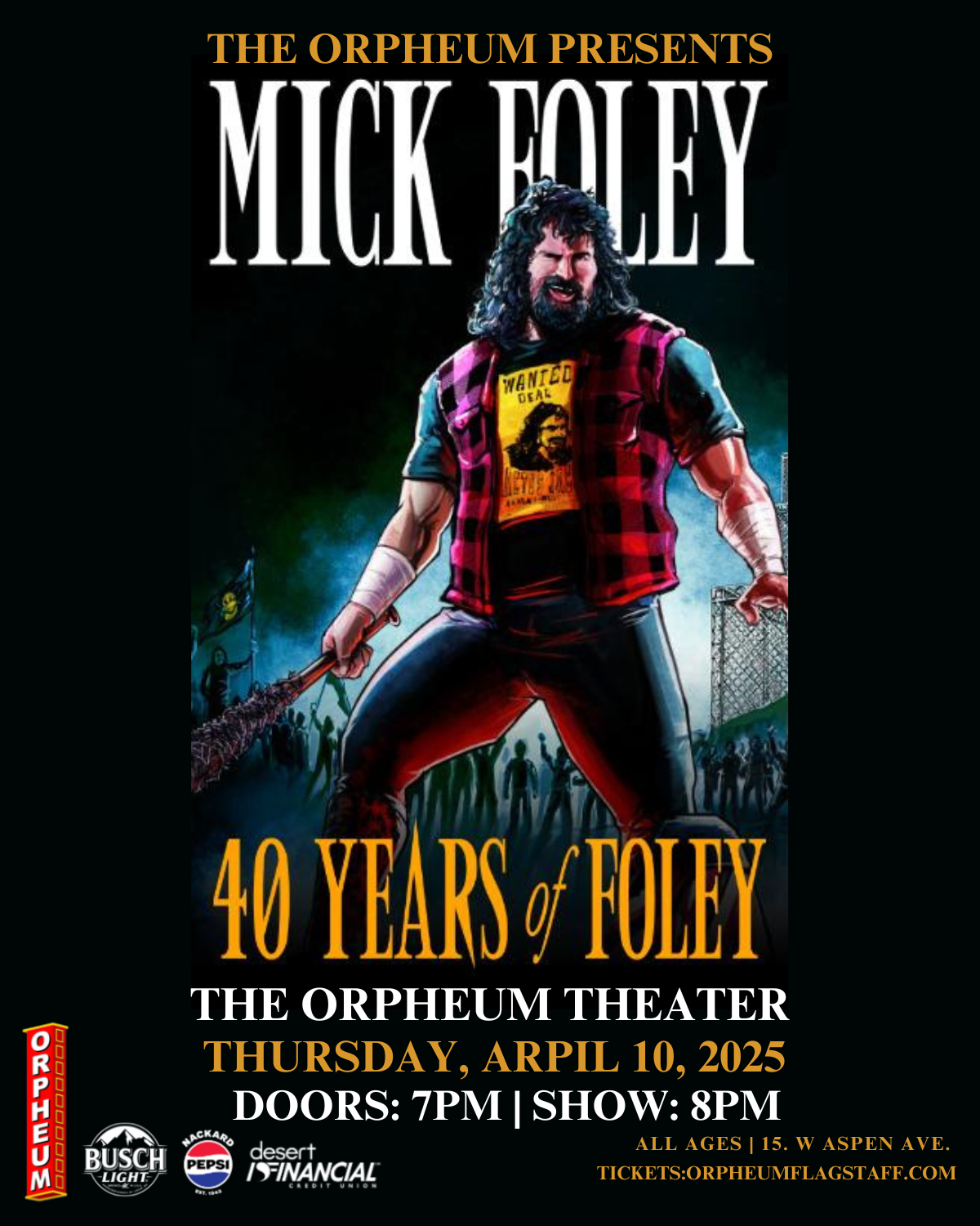 Mick Foley at The Pyramid Scheme