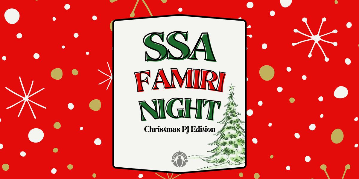 Famiri night: Christmas PJ edition