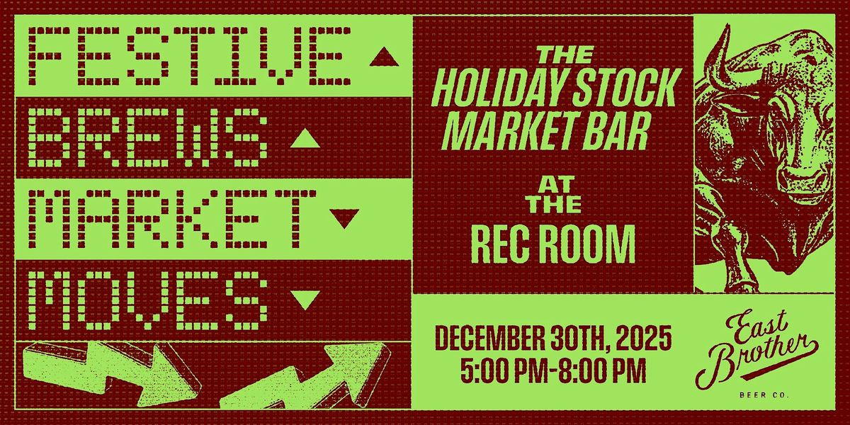The Rec Room's Holiday Stock Market Bar Experience