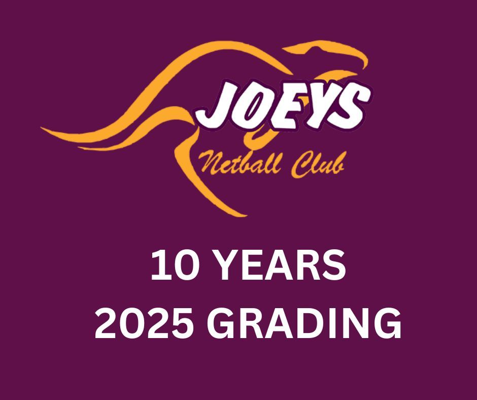 Joeys 2025 Grading 14s 16s 99 Bellingara Road Miranda NSW