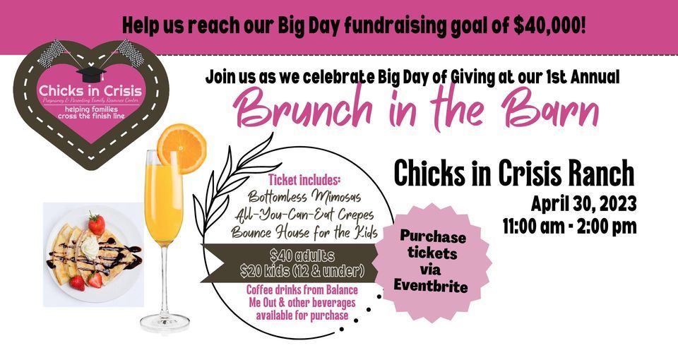Brunch In The Barn Chicks In Crisis Elk Grove CA April 30 2023 brunch-in-the-barn-chicks-in-crisis-elk-grove-ca-april-30-2023