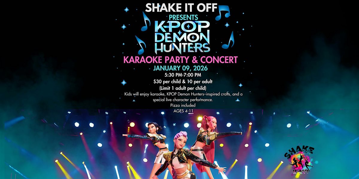 KPOP Demon Hunters Karaoke Party & Concert