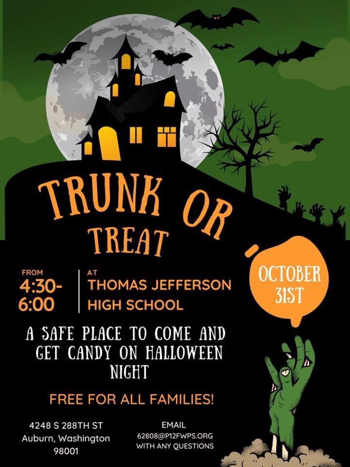 2022 Trunk or Treat | Thomas Jefferson High School (Auburn, Washington ...