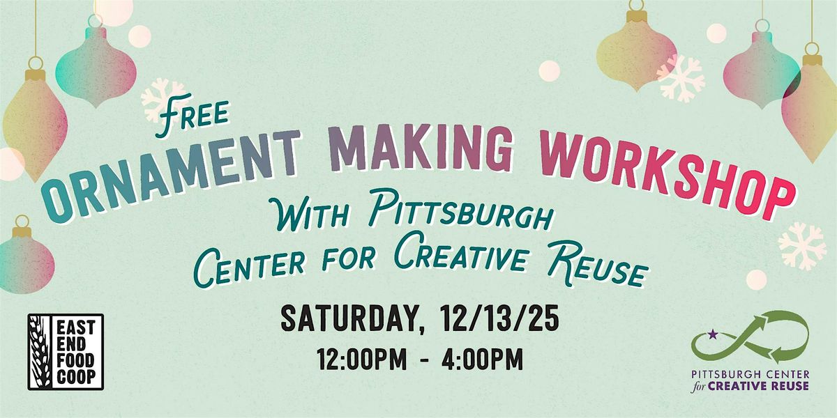 Free Ornament Making Workshop
