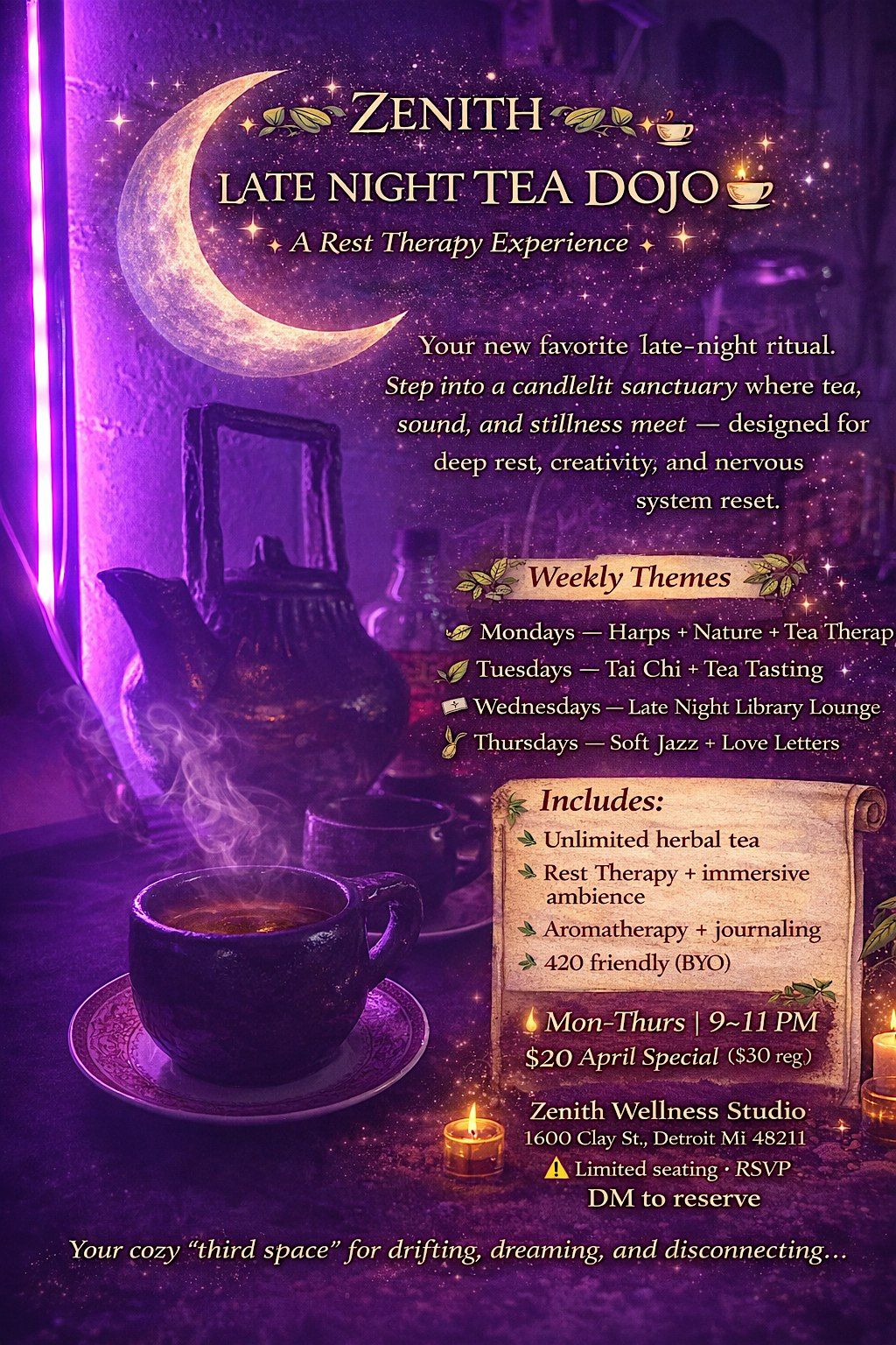 Late Night Tea Dojo