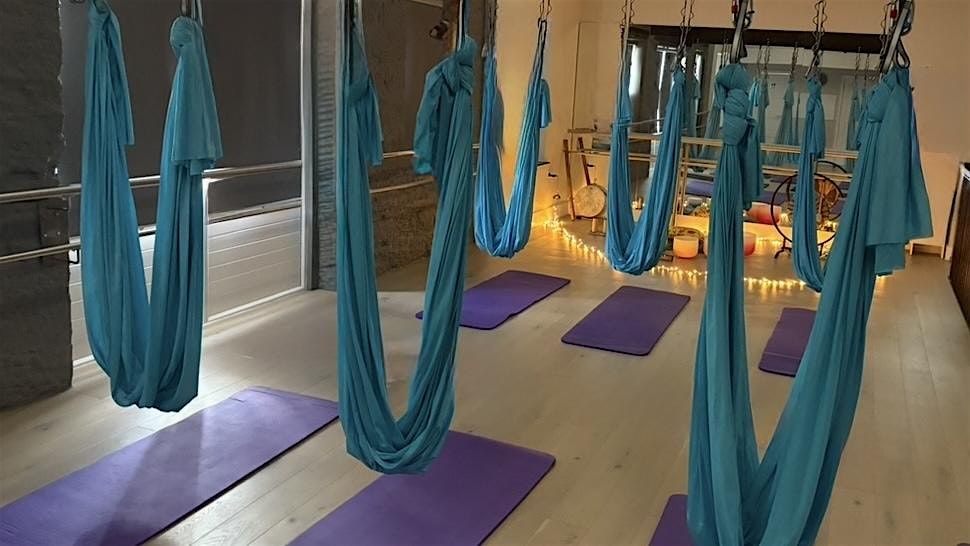 Floating Sound Bath in Otley | Silk Hammocks & Mat Spaces